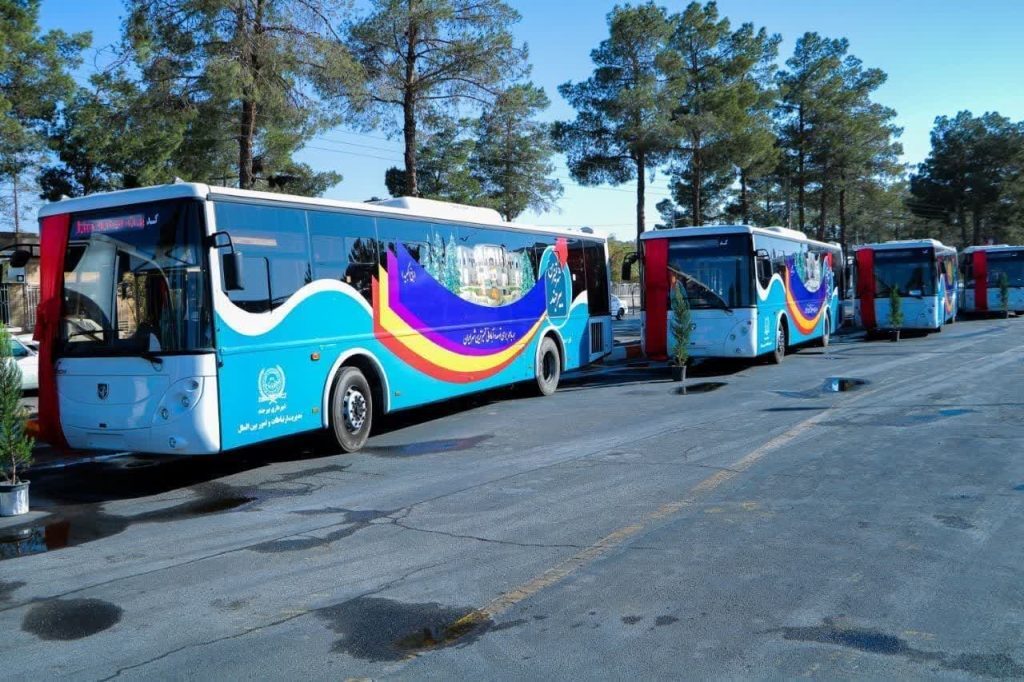 افزایش محدوده خدمات رسانی ناوگان اتوبوسرانی در منطقه مهر شهر بیرجند