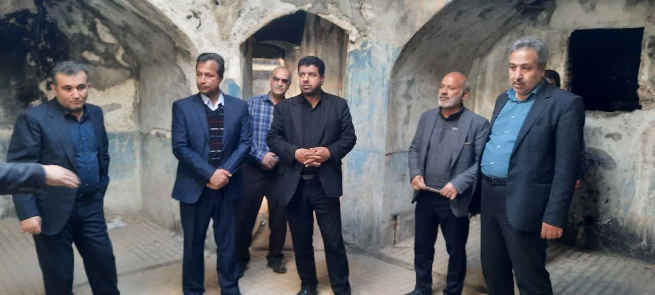 مرمت حمام تاریخی شهر رادکان در چناران