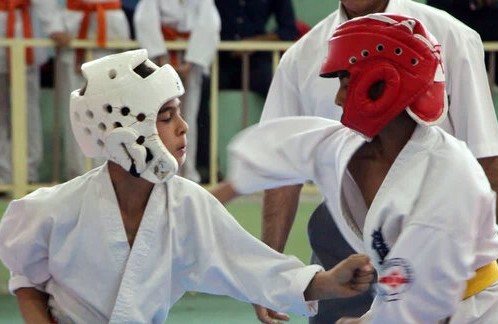 برگزاری مسابقات کاراته قهرمانی استان در مهریز