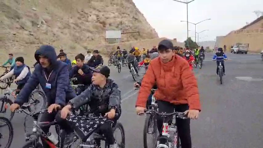 همایش دوچرخه سواری به مناسبت آزاد سازی سوسنگرد در ایلخچی