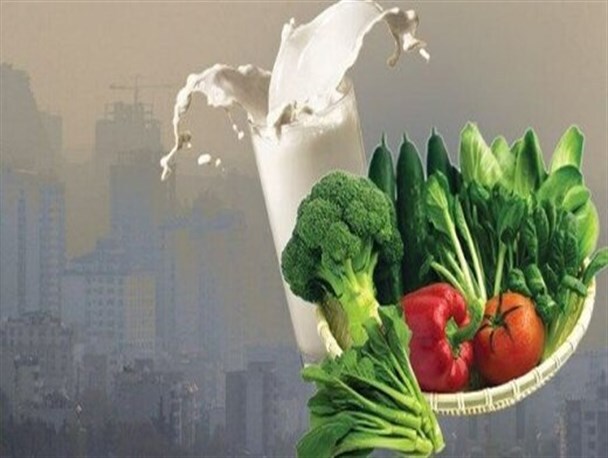 باید‌ها و نباید‌های تغذیه‌ای برای کاهش مضرات آلودگی هوا