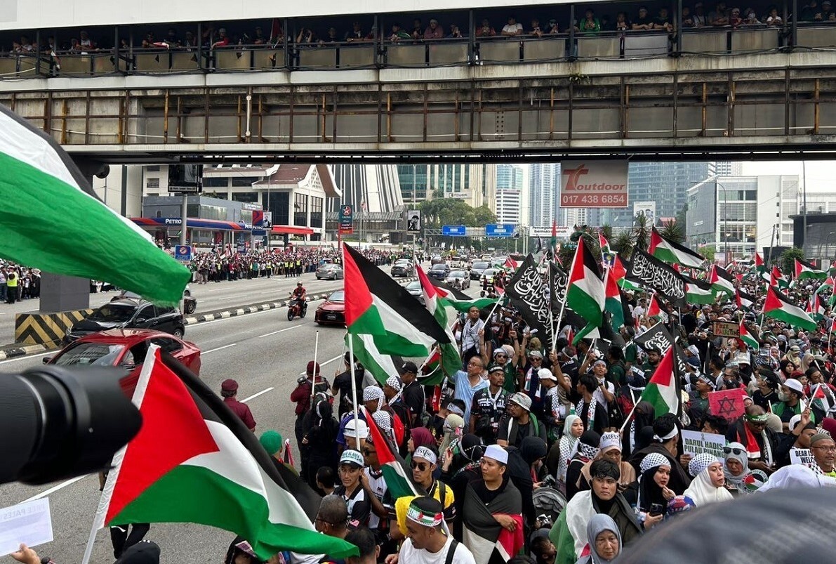 همایش «دفاع از فلسطین در برابر استبداد اسرائیل» در مالزی