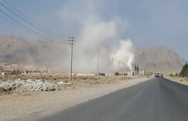 تعطیلی یک واحد کارخانه آسفالت در شیراز به دلیل آلودگی هوا