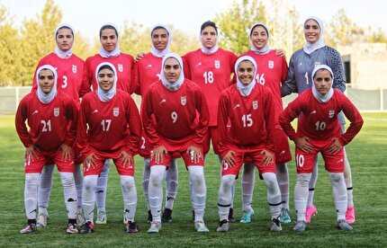 اعلام ترکیب تیم فوتبال بانوان ایران مقابل استرالیا