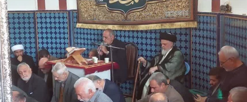 برپایی مراسم عزاداری رحلت کریمه اهل بیت در ساوه