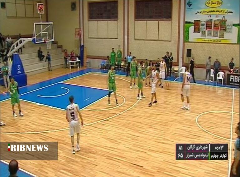 پیروزی شهرداری گرگان در هفته نخست لیگ برتر بسکتبال