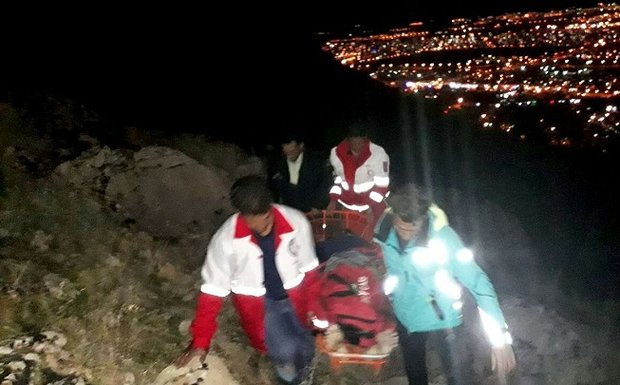 سقوط منجر به فوت زن ۴۰ ساله از کوه صفه