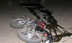تصادف خونین دو موتورسیکلت در یزد