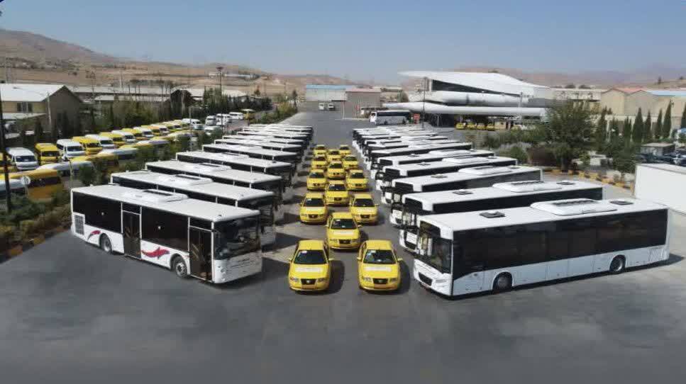 نوسازی ناوگان حمل‌ونقل عمومی شیراز