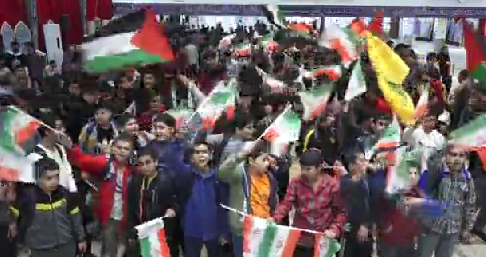 تجمع دانش آموزان یاسوجی درحمایت از غزه