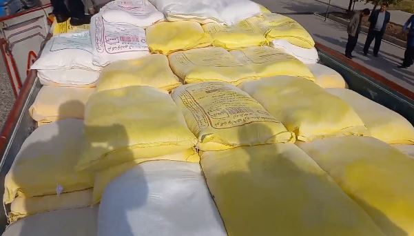 کشف ۱۶ تن آرد دولتی قاچاق در شهرستان مراغه