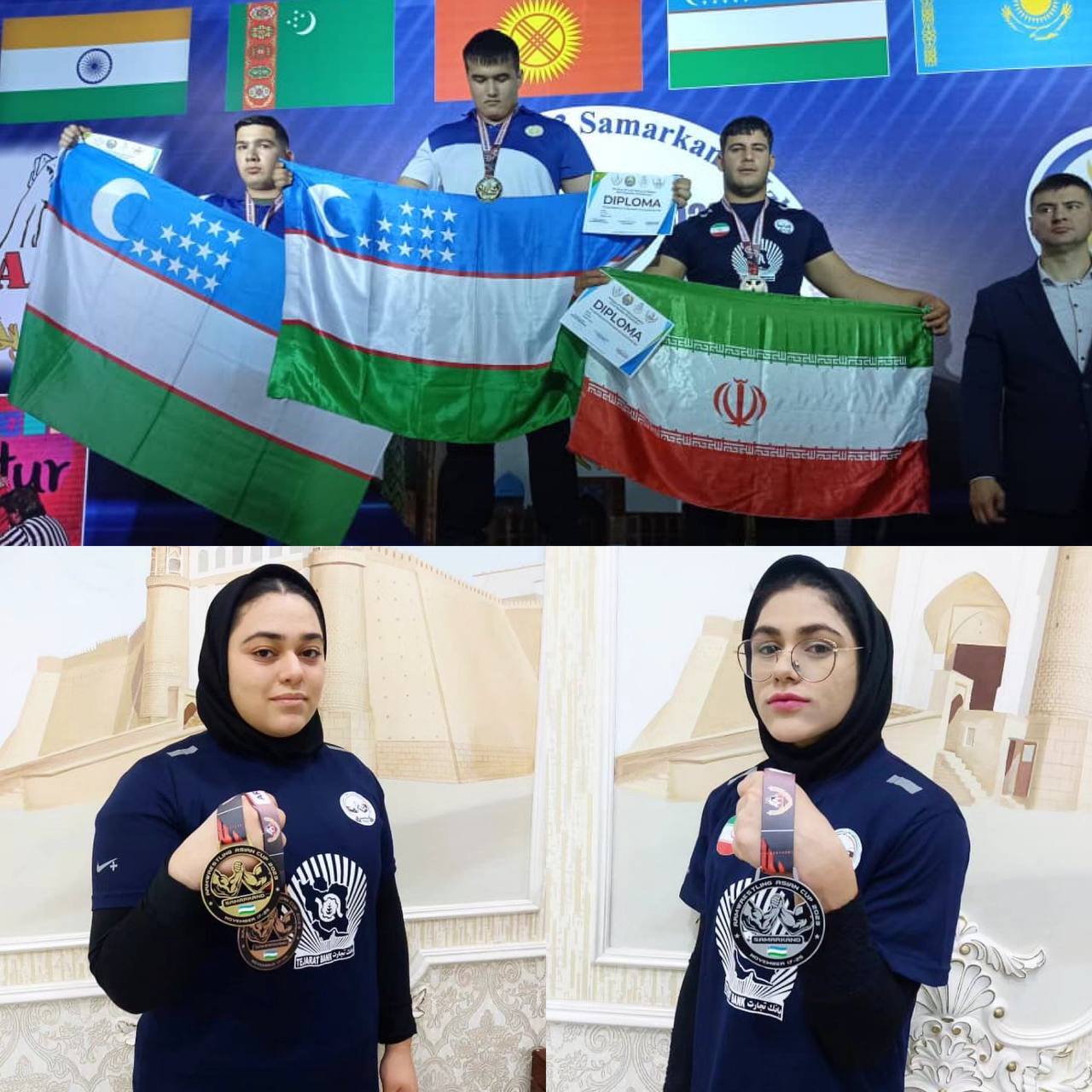 پایان کار مچ اندازان جوان ایران در جام آسیا با ۴ مدال رنگارنگ
