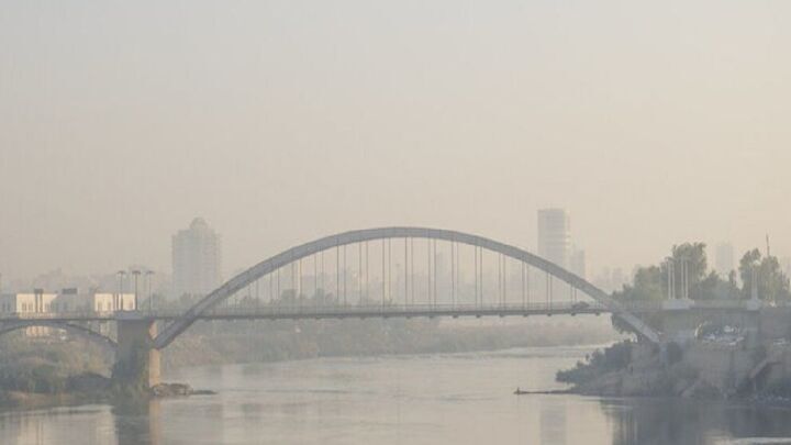 آلودگی هوا در 11 شهر خوزستان /شوش در وضعیت قرمز