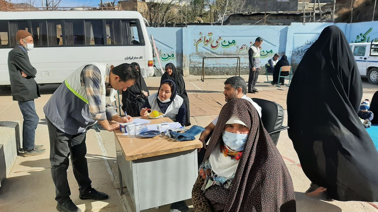 برگزاری اردوی جهادی پزشکی در روستای مندیر جغتای