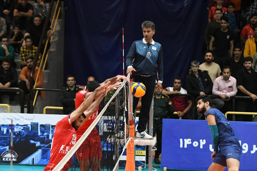 پیگیری لیگ برتر والیبال، زیر چتر افسران ایران نادو