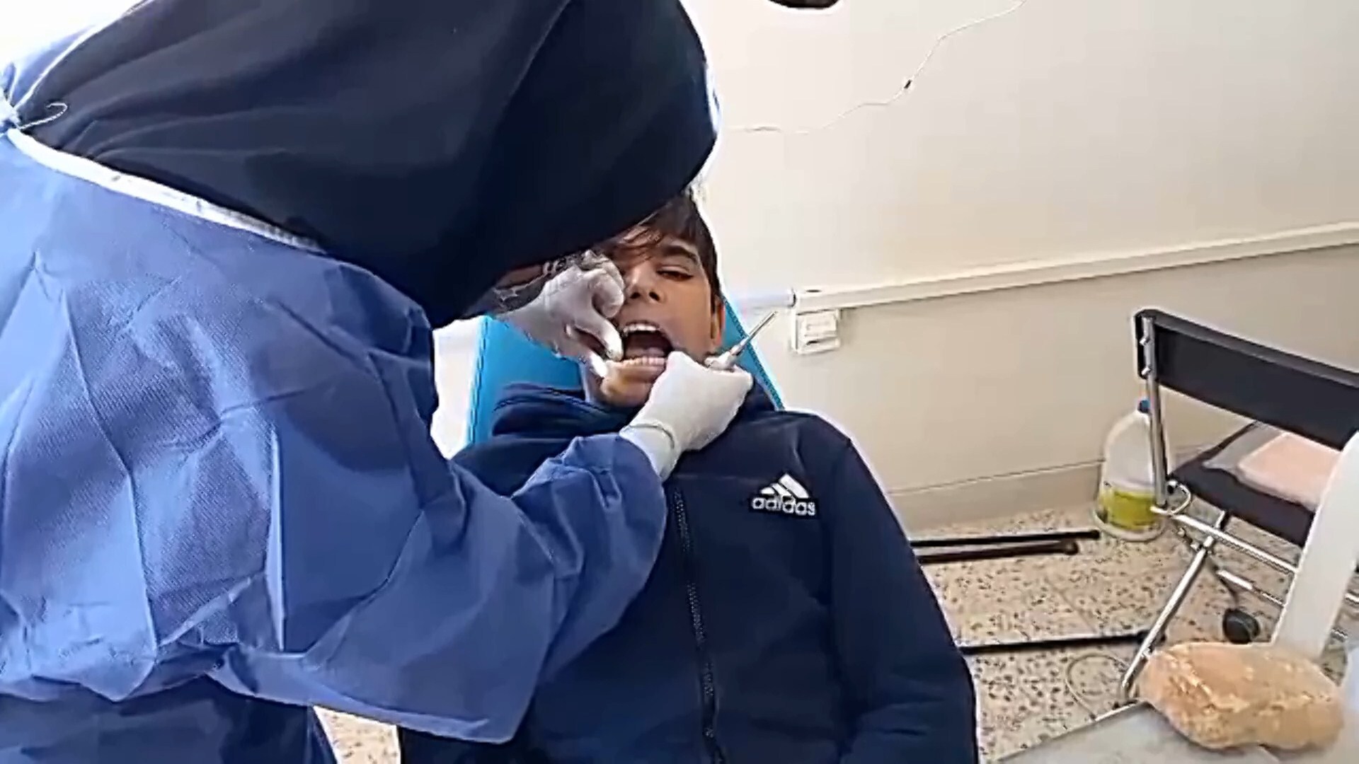 خدمت جهادی دندانپزشکی در بخش مرکزی جرقویه