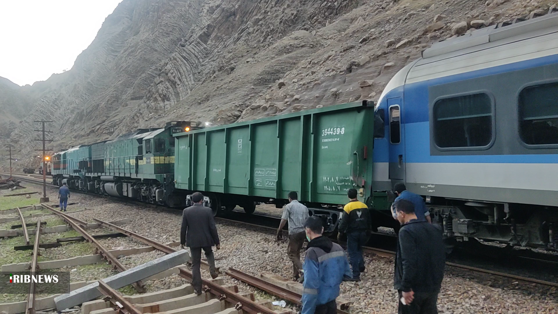 بازگشایی خط ریلی جنوب در محدوده لرستان