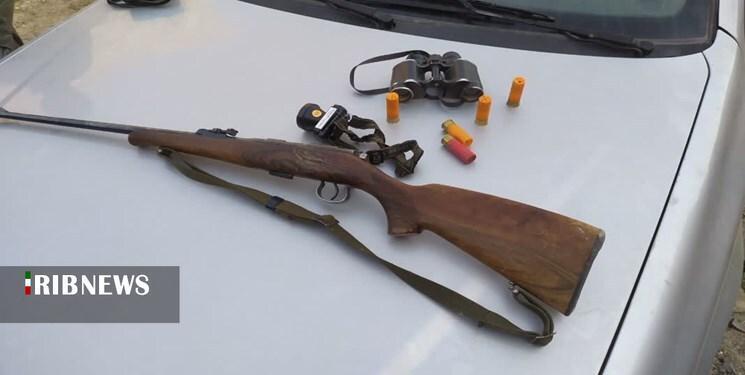یک قبضه سلاح غیر مجاز شکاری در بجنورد کشف شد