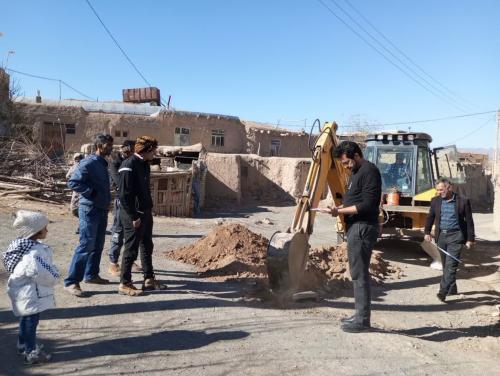 آغاز طرح آبرسانی به دو روستای محروم فریمان