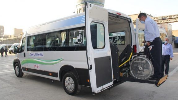 راه‌اندازی خودرو‌های وَن مناسب‌سازی شده برای معلولان در اصفهان