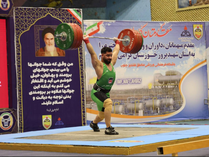 ادامه هفته دوم لیگ برتر وزنه برداری ایران با قهرمانی جوادی، معینی و بیرانوند