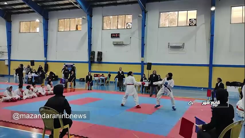 مازندران، قهرمان مسابقات کاراته بانوان کشور