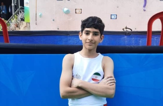 مقام سوم سنگنورد نوجوان ایرانی در آسیا