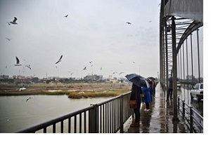 بارش باران در راه خوزستان