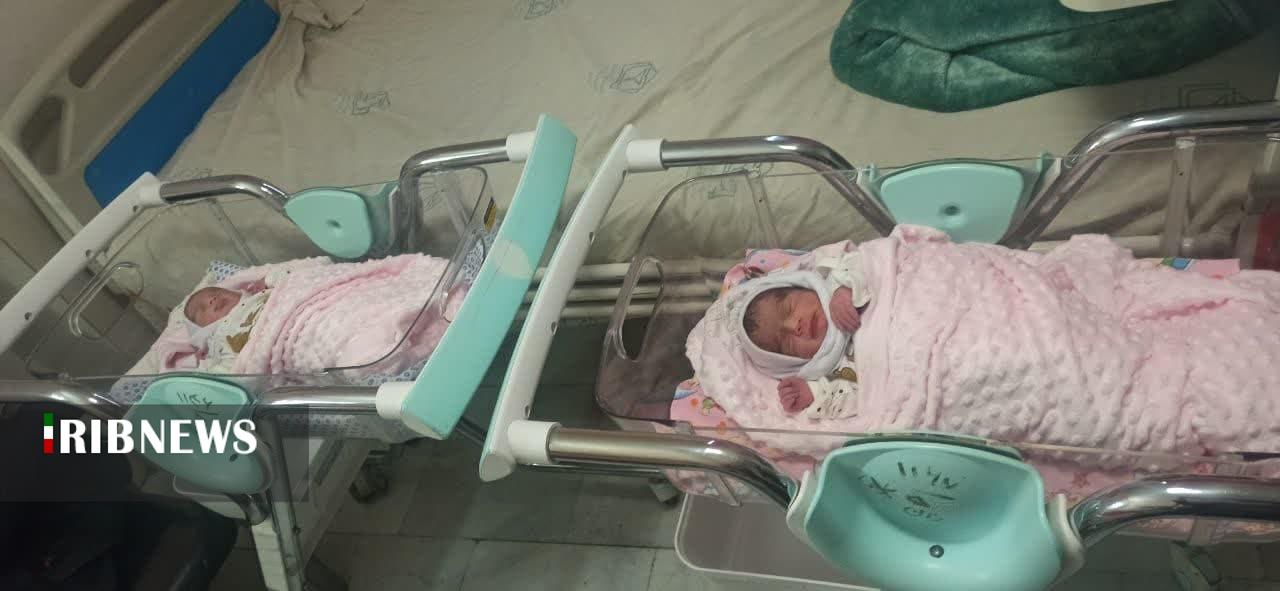 تولد نخستین دو قلوی بجنوردی به روش IVF