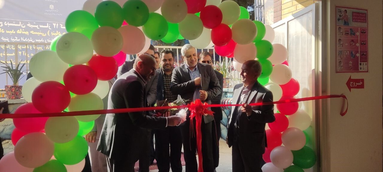 افتتاح مدرسه خیرساز سیدهاشم حسینی در نیشابور