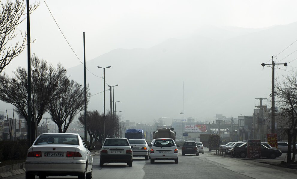 آلودگی هوا در اراک و ساوه