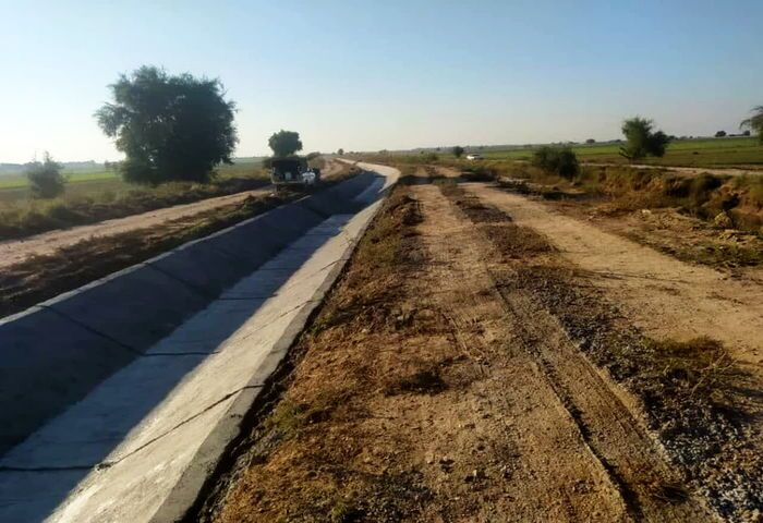 بازسازی کانال آبیاری محدوده شهر صفی آباد دزفول