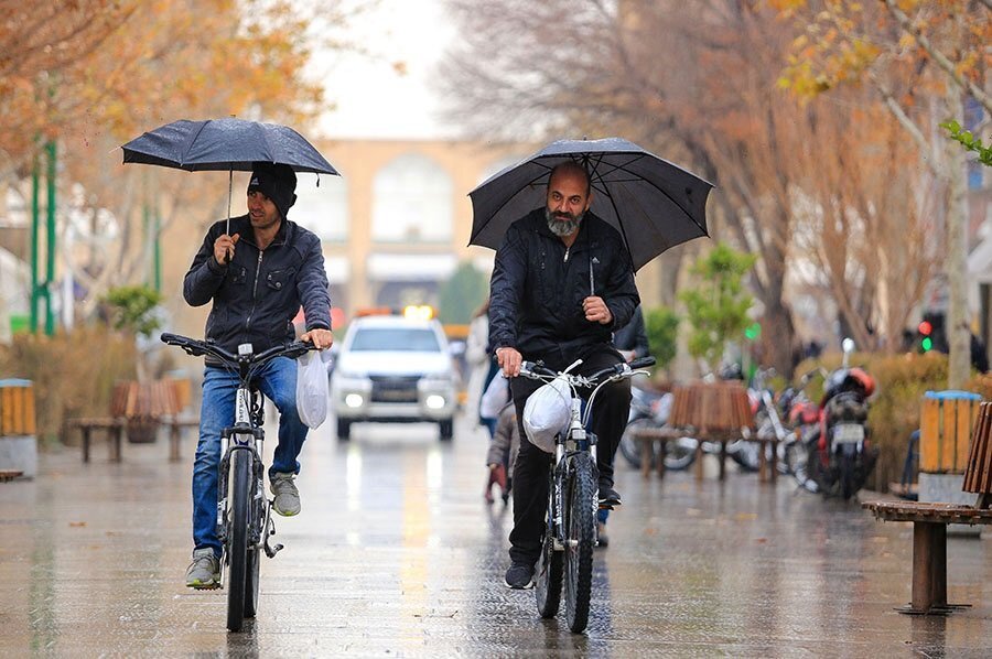 باز باران در اصفهان