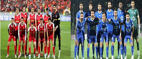 ترکیب تیم‌های استقلال و پرسپولیس اعلام شد