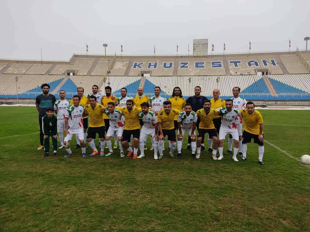 پیروزی تیم فوتبال پیوند اعضاء کشور در اهواز 