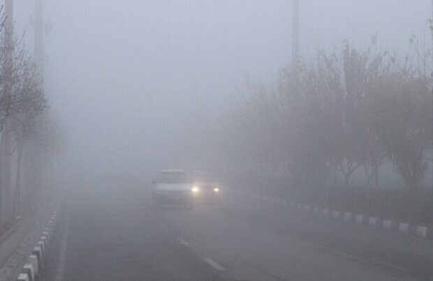 وقوع پدیده مه گرفتگی در خوزستان