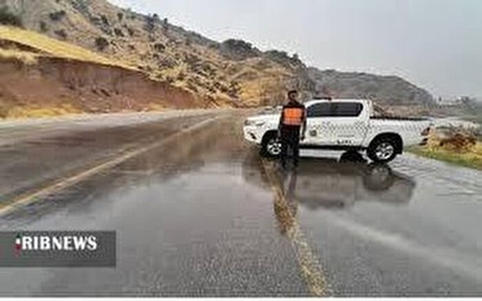 برگزاری رزمایش طرح زمستانی ترافیکی و راهداری جنوب استان در جیرفت