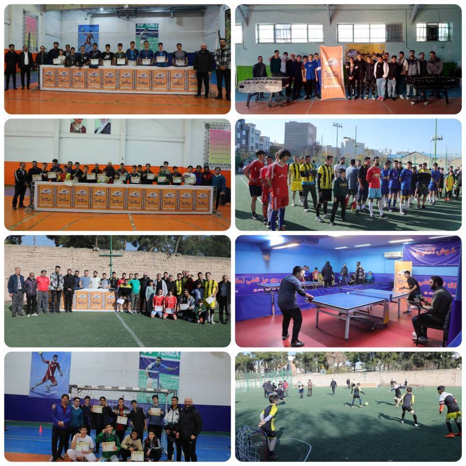 پایان مسابقات قهرمان شهر۲ در شش رشته ورزشی در غرب شهر تهران