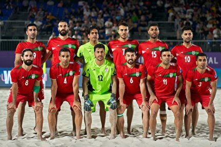 پیروزی تیم ملی فوتبال ساحلی سنگال مقابل ایران