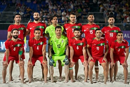 پیروزی سنگال بر ایران در فوتبال ساحلی