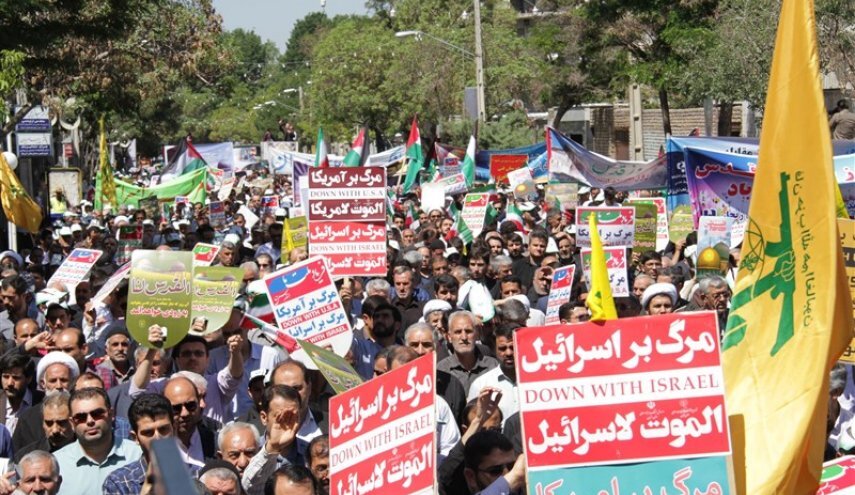 جمعه خشم مردم کرمانشاه در حمایت از مردم فلسطین و محکومیت رژیم صهیونیستی