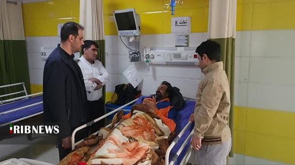 انتقال ۳ نفر ازکوهنوردان مصدوم اشترانکوه به بیمارستان