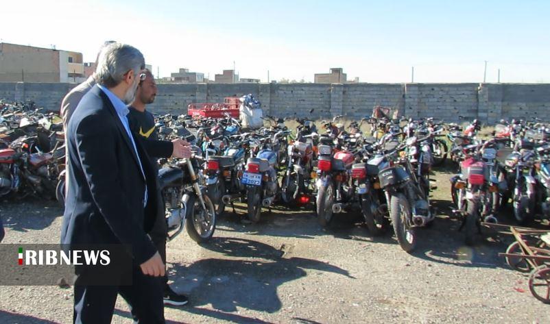توقیف بیش از ۴ هزار خودرو و موتورسیکلت در گلستان؛ تعیین تکلیف واجدان شرایط تا پایان امسال