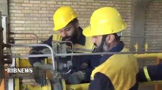تمرین آمادگی افت فشار گاز در شهرستان سراب