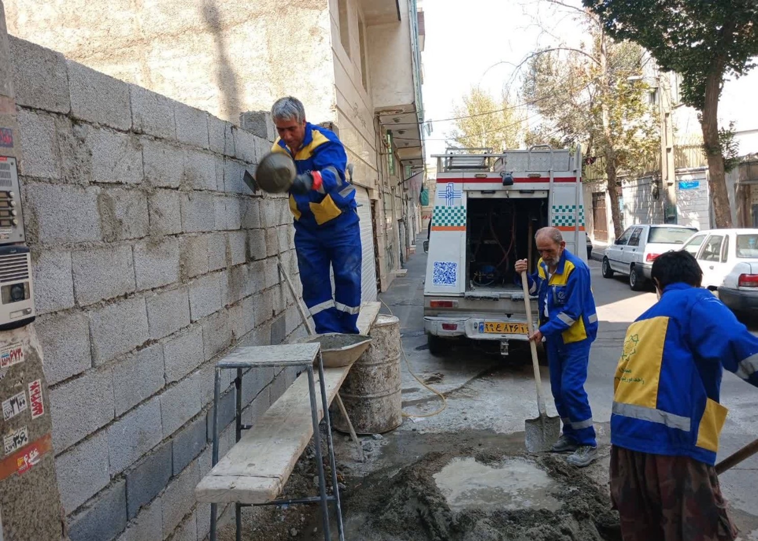 ایمن سازی نقاط بی‌دفاع شهری درجنوب شرق تهران