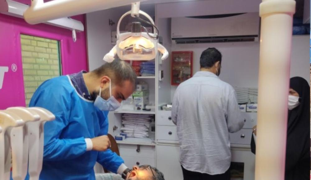 اردوی جهادی دندانپزشکی توسط گروه جهادی در حمیدیه