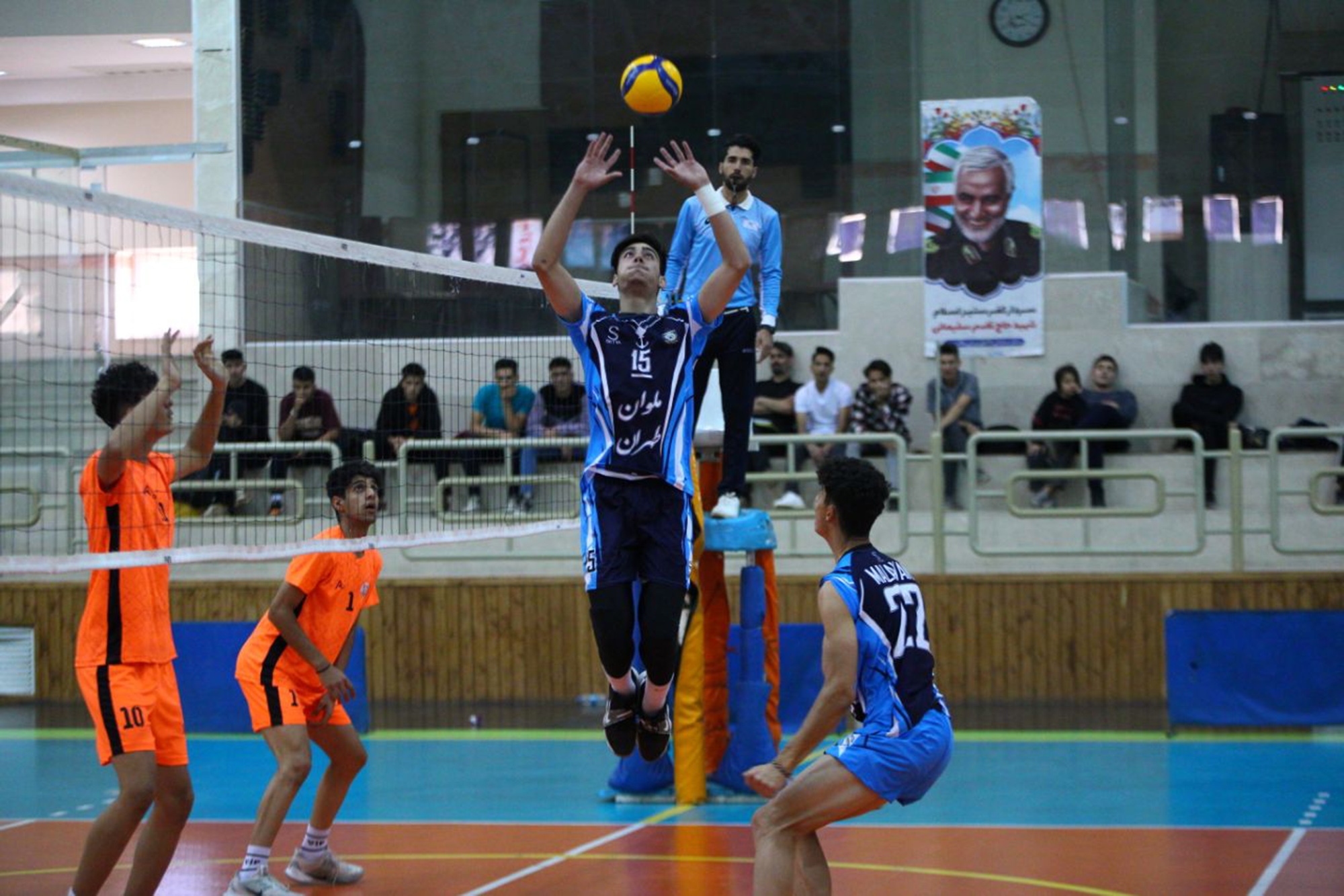 صعود نماینده مازندران به مرحله نهایی لیگ دسته یک والیبال جوانان