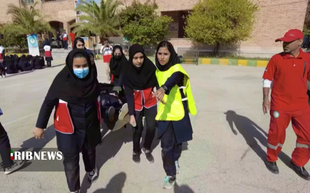 برگزاری مانور سراسری زلزله و ایمنی در مدارس استان بوشهر