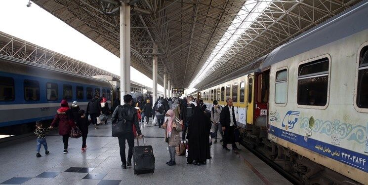 مشهد اولین مقصد سفر‌های ریلی مردم در نوروز۱۴۰۳