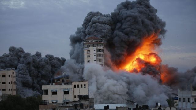 ادامه حملات گستره بامداد امروز رژیم صهیونیستی به غزه